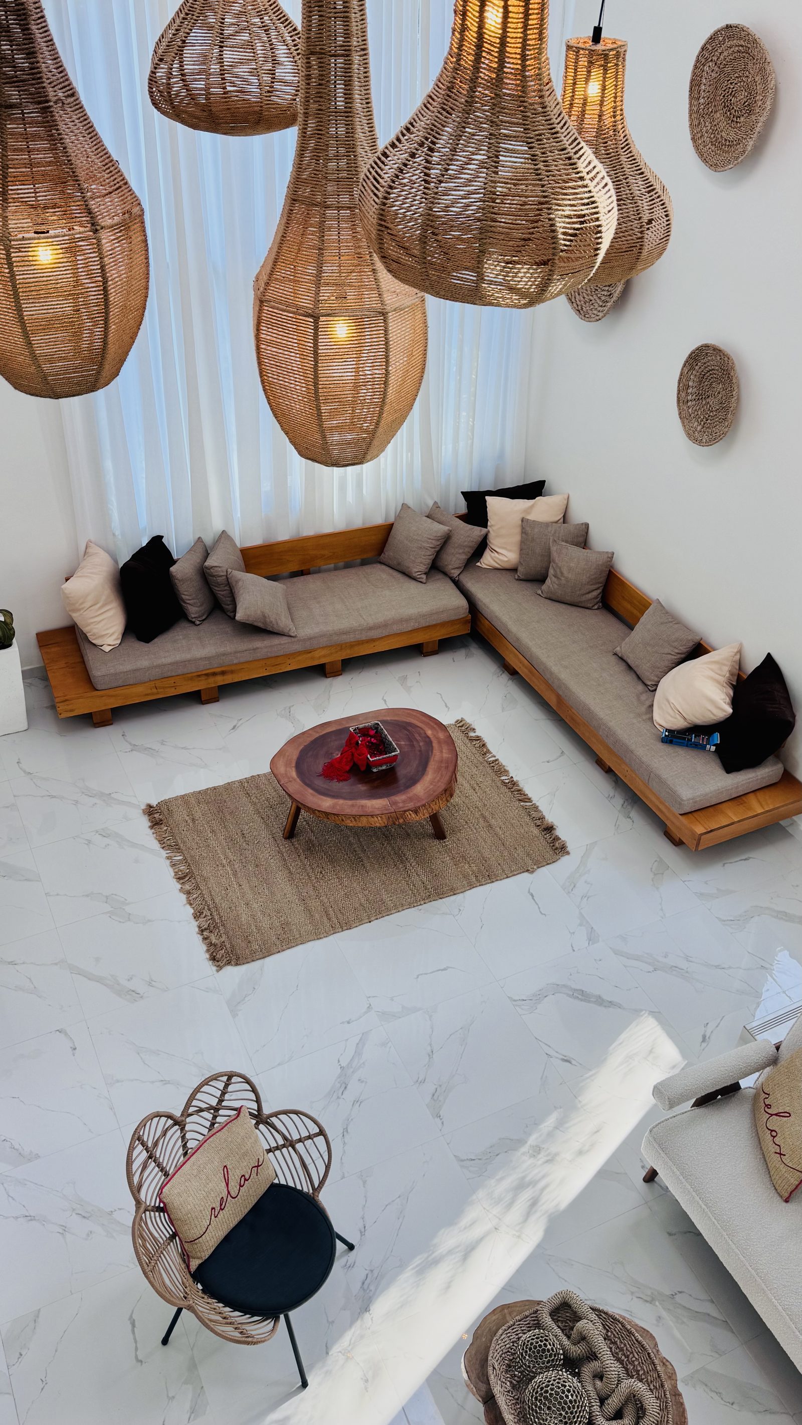 Villa living room lounge